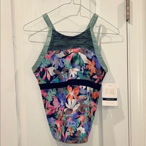 Athleta Girl Surfs Up Tankini 3 pieces, Size XL (14)